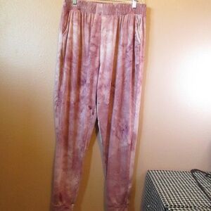 Tie-Dye Pink Buttery Soft Joggers